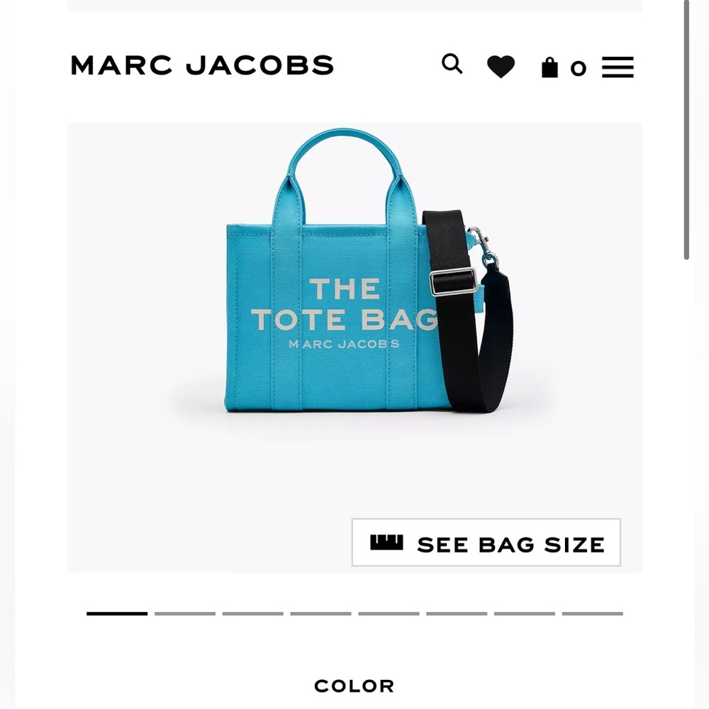 Marc Jacobs Tote Bag NWOT